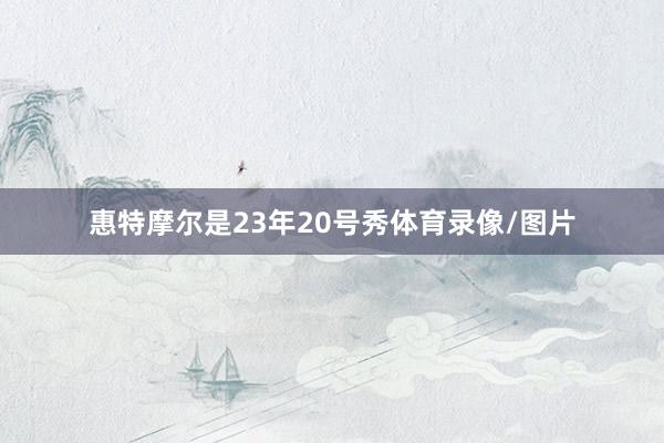 惠特摩尔是23年20号秀体育录像/图片