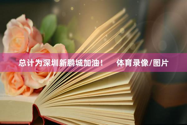 总计为深圳新鹏城加油！    体育录像/图片