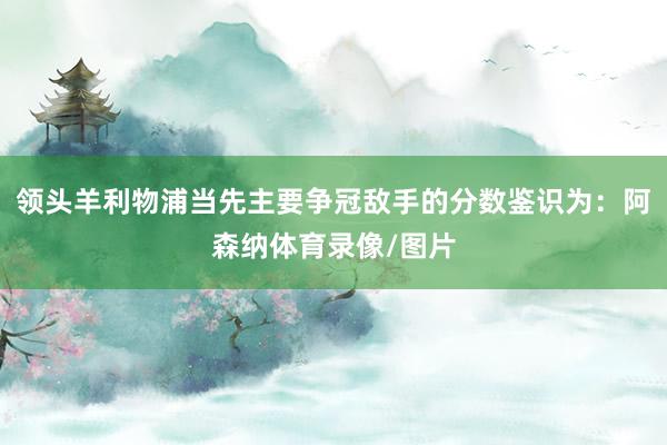 领头羊利物浦当先主要争冠敌手的分数鉴识为：阿森纳体育录像/图片
