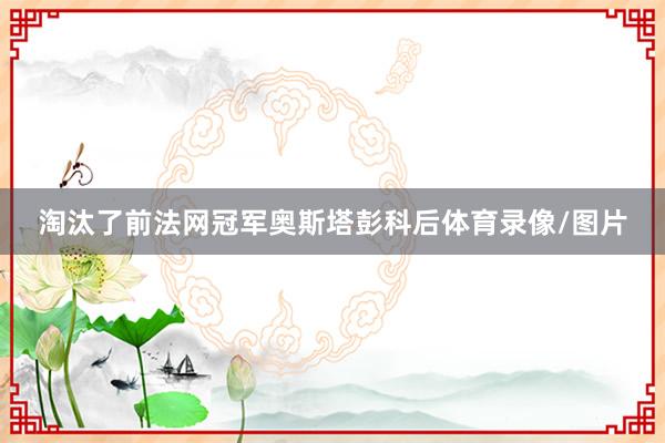 淘汰了前法网冠军奥斯塔彭科后体育录像/图片